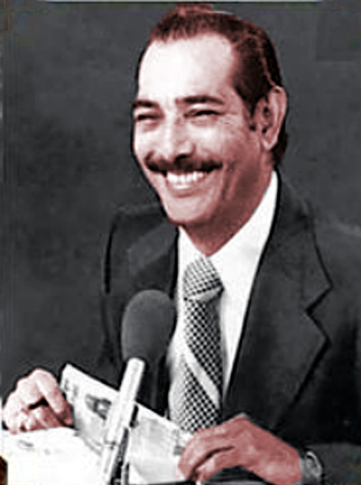 Delio Amado León, narrador deportivo. Se destacó como la imagen del Beísbol en Venevisión