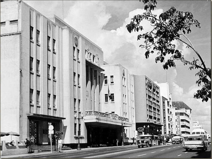 Antigua sede del Banco Central de Venezuela en la avenida Urdaneta